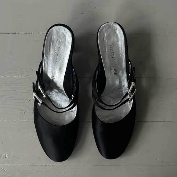 Taryn Rose satin mules 8.5 - Picture 2 of 8